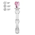 Miniatyrbild 2 av 6: Pretty Heart Glass Dildo