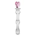 Miniatyrbild 1 av 6: Pretty Heart Glass Dildo