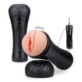 Miniatyrbild 2 av 5: Vibrerande smal vaginala masturbator