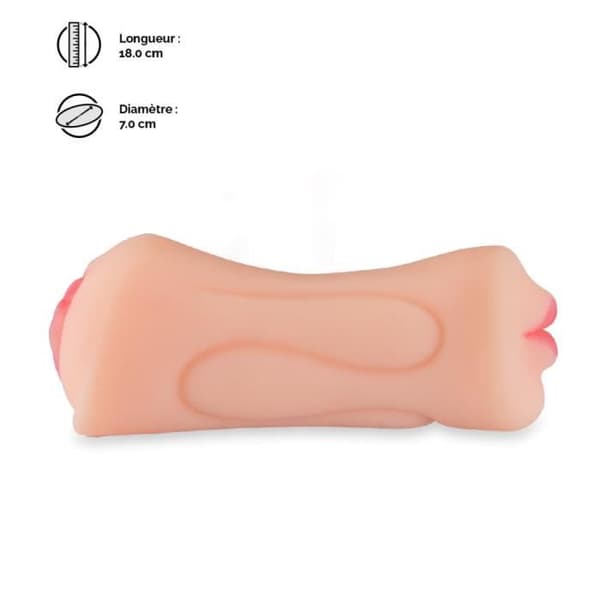 Vaginette gudomliga avsugning realistisk vagina Flesh