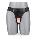 Miniatyrbild 4 av 4: Dubbel strap-on dildo Zane Beige