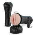 Miniatyrbild 1 av 2: Vibrerande vagina masturbator