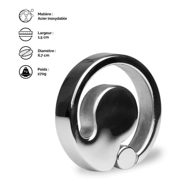 Steel Ballstretcher 270.0g Tortyr - LOVE AND VIBES Collection