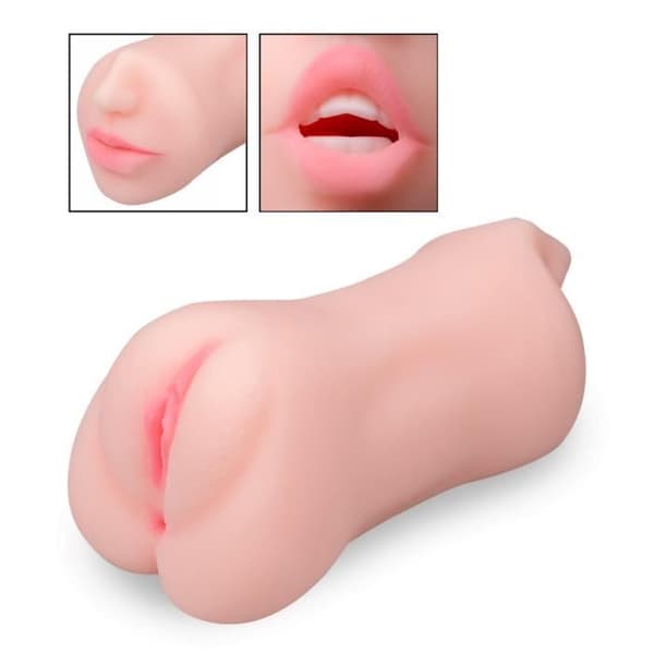 Masturbator - Monica - 3 öppningar - Soft touch - Realistiska finish