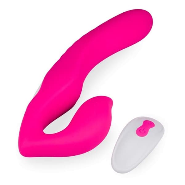 GirlBoss Fjärrkontroll Harnessless Strap-on Dildo