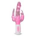 Miniatyrbild 1 av 4: Triple Penetration Rotating Rabbit Vibrator Non Pink
