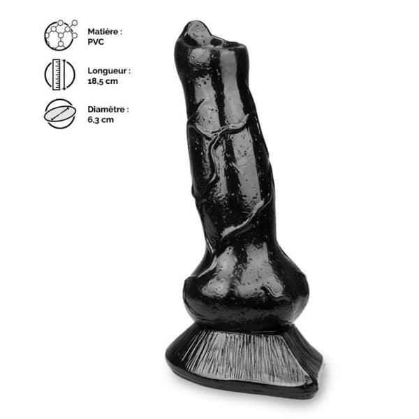 Gode PVC djur Loup Noir - Märke - Modell - Egenskap 1 - Egenskap 2 - Egenskap 3