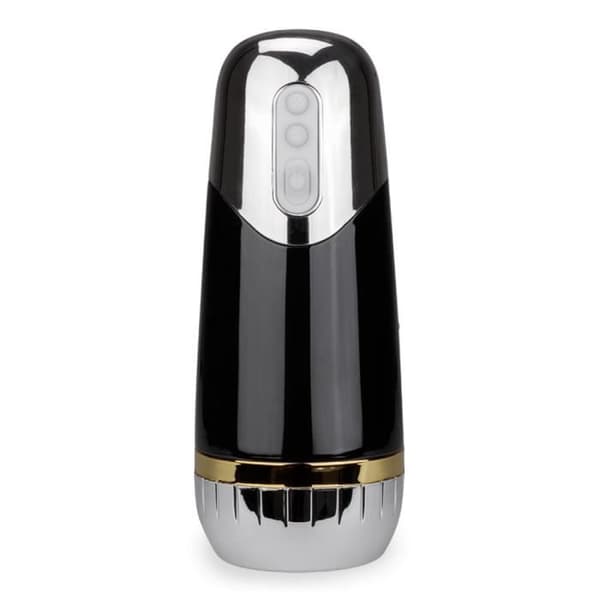Solstice Black Ultra Realistic Vibrating Male Onani