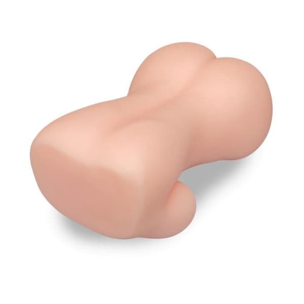 Masturbator - Victoria - Silikonbyst med bröst - Ribbade anus - Nodulerad vagina - 1,0 kg