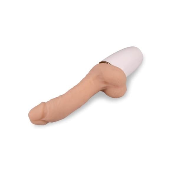 Gabriel Blanc teleskopisk och uppvärmd vibrerande dildo