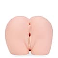 Miniatyrbild 3 av 4: Masturbator - Ella - Realistisk TPE-rumpa - Ultratexturerad anus och slida - 1,0 kg
