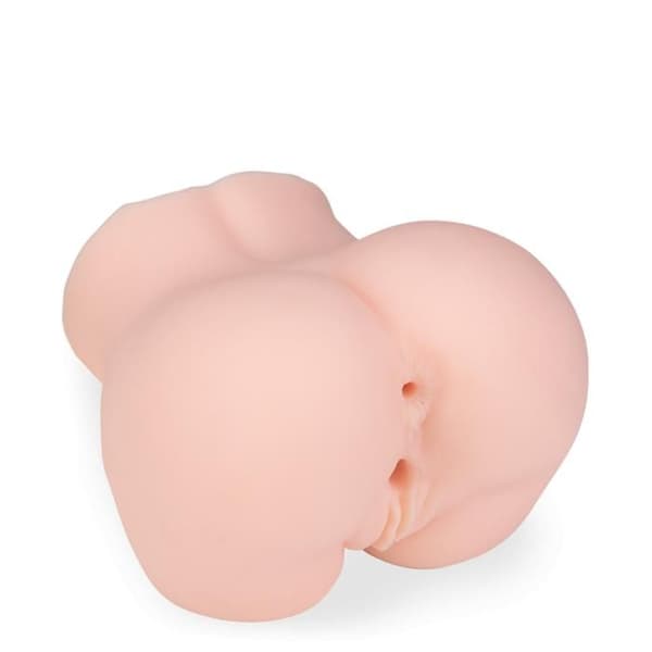 Masturbator - Ella - Realistisk TPE-rumpa - Ultratexturerad anus och slida - 1,0 kg