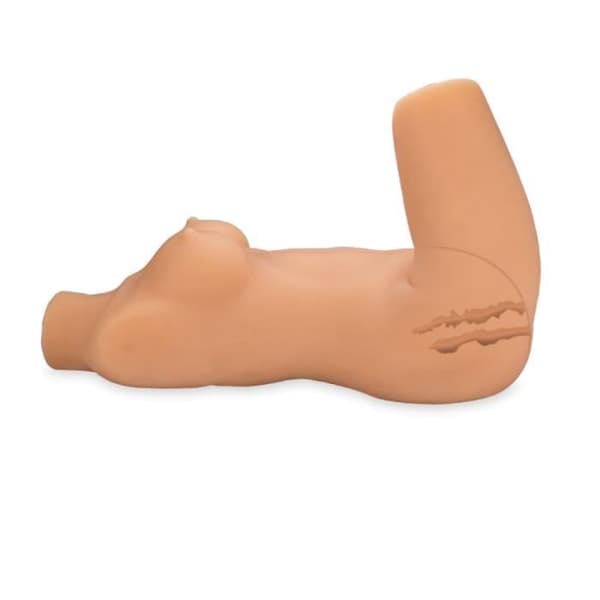 Stor onanistbyst 7,5 kg 56,0 cm Ljus hud