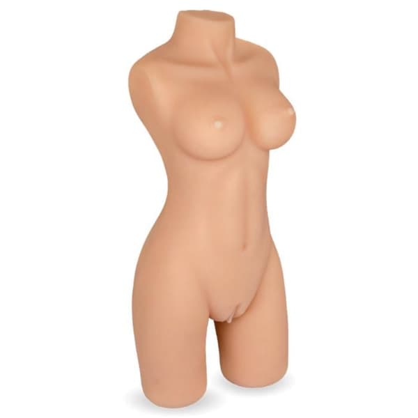 Stor onanistbyst 7,5 kg 56,0 cm Ljus hud