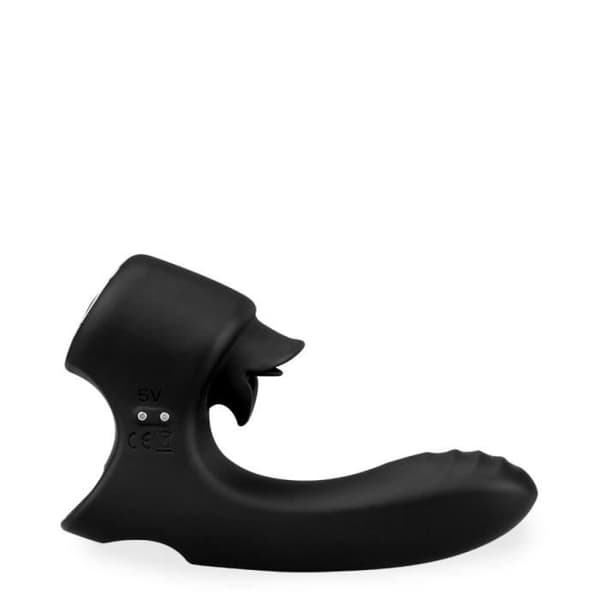 Uncanny Vibrating Finger - LOVE AND VIBES Collection Svart