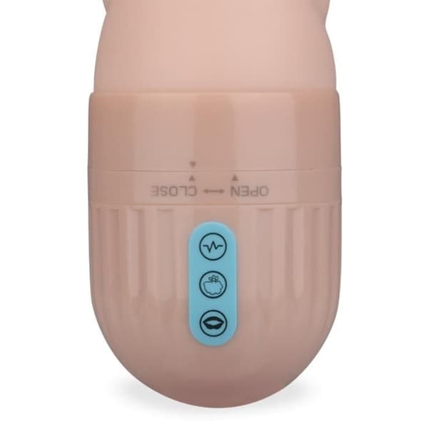 Manlig masturbator för män realistisk artificiell vagina sug och vibrerande Judy - LOVE AND VIBES Collection