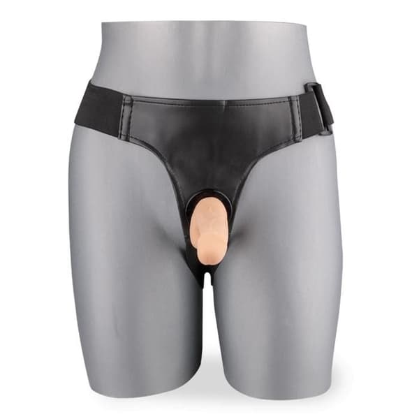 Gode ceinture anal 2 mini godes utbytbara