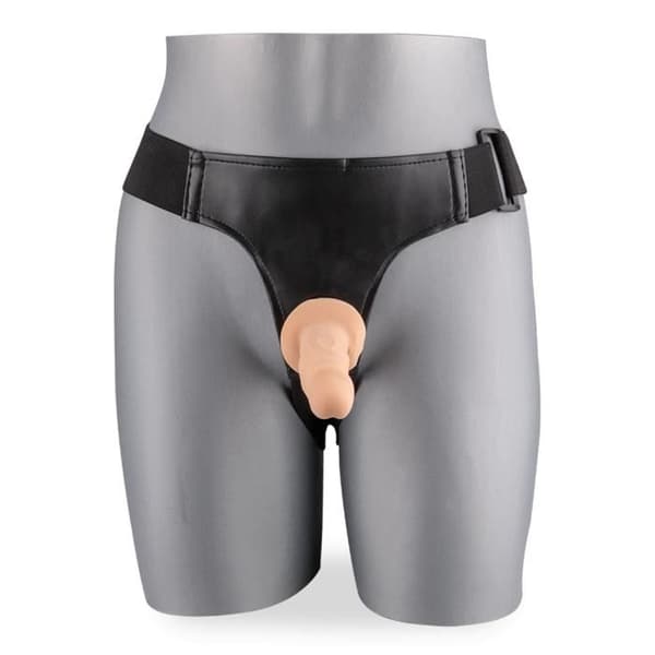 Gode ceinture anal 2 mini godes utbytbara