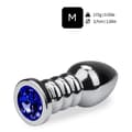 Miniatyrbild 2 av 2: Anal juvel Rosebud Wavy XL-Sapphire Non-Sapphire