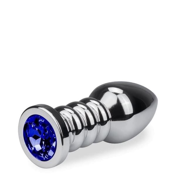 Anal juvel Rosebud Wavy XL-Sapphire Non-Sapphire