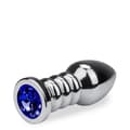 Miniatyrbild 1 av 2: Anal juvel Rosebud Wavy XL-Sapphire Non-Sapphire