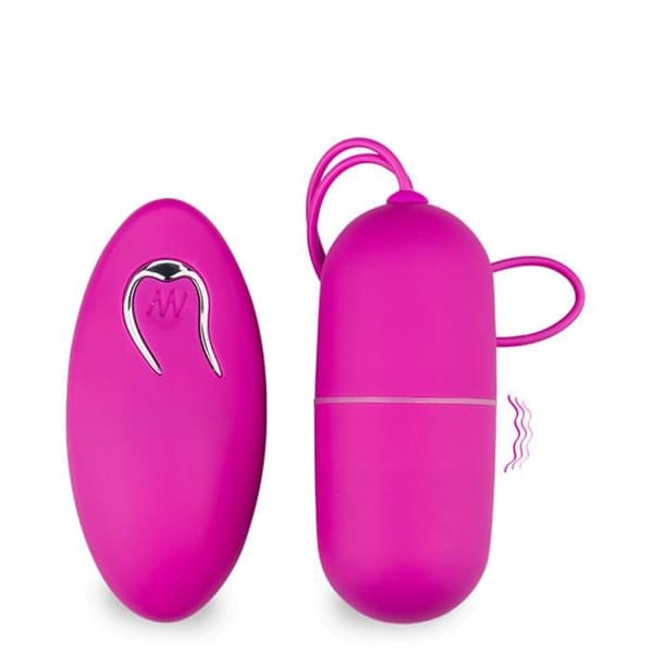Vibrerande ägg - LOVE &amp; VIBES - EggXiting - 12 vibrationer - Silikon - Vuxen