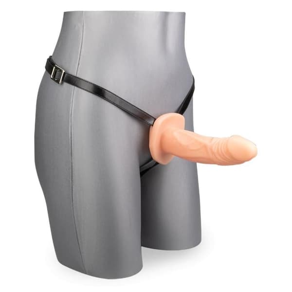 Realistisk Hollow Harness Dildo