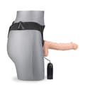 Miniatyrbild 3 av 6: XL vibrerande strap-on dildo 23,0cm Landon