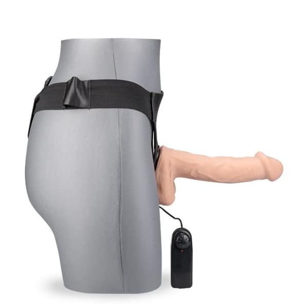 XL vibrerande strap-on dildo 23,0cm Landon