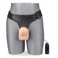 Miniatyrbild 4 av 6: XL vibrerande strap-on dildo 23,0cm Landon