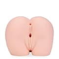 Miniatyrbild 3 av 4: Masturbator Fessier Ella - Realistisk i TPE - Ultra-texturerad Anus och Vagina - Vit - 1,0kg