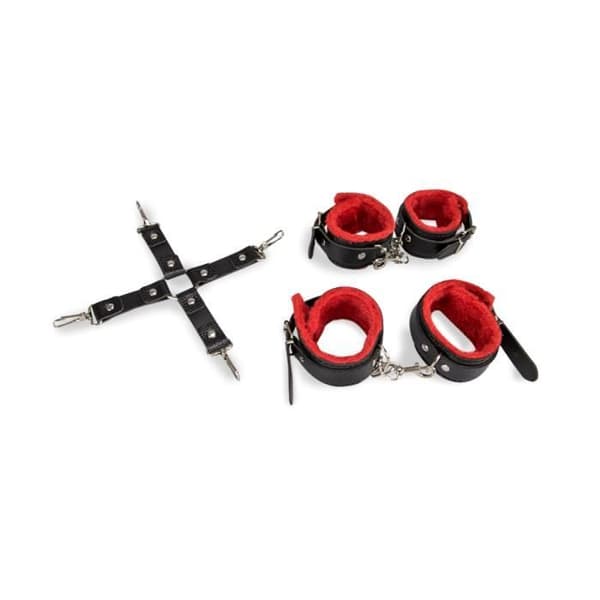 BDSM leksaker och tillbehör kit 11 stycken Röd
