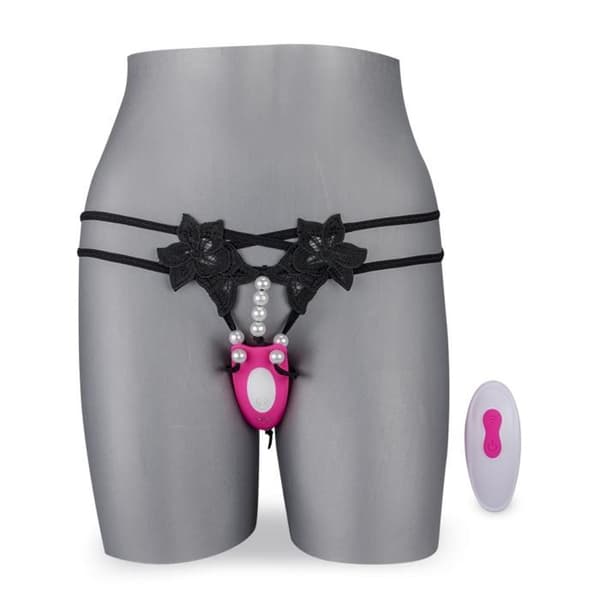 Rebecca fjärrstyrda vibrerande trosor - LOVE AND VIBES Collection Pink