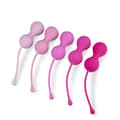 Miniatyrbild 3 av 4: Set med 5 Tina geishabollar - Eroballs Pink Collection
