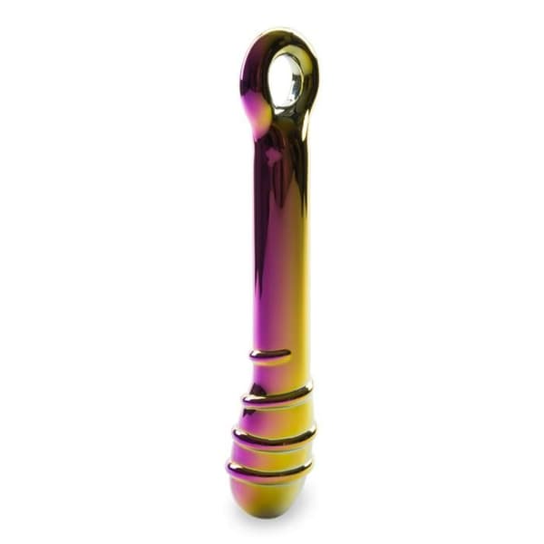 Utopia glasdildo - LOVE AND VIBES Collection Multicolor