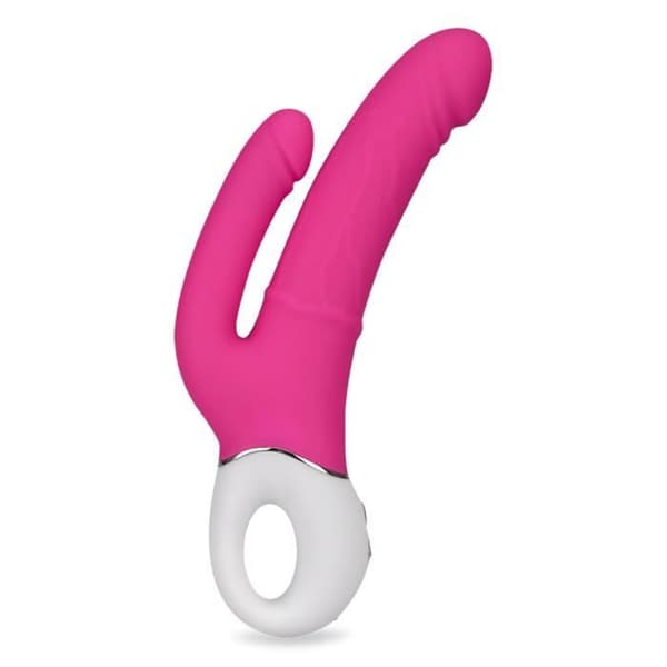Jakiro Double Dildo Vibrator - Orgasmic Rose Collection