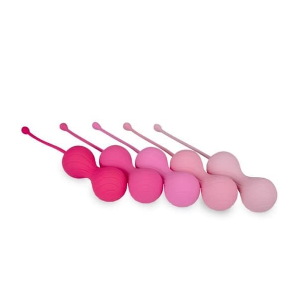 Set med 5 Tina Rose geishabollar