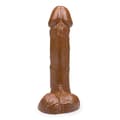Miniatyrbild 4 av 4: Realistisk dildo med stor diameter Evan - LOVE AND VIBES Dark Skin Collection