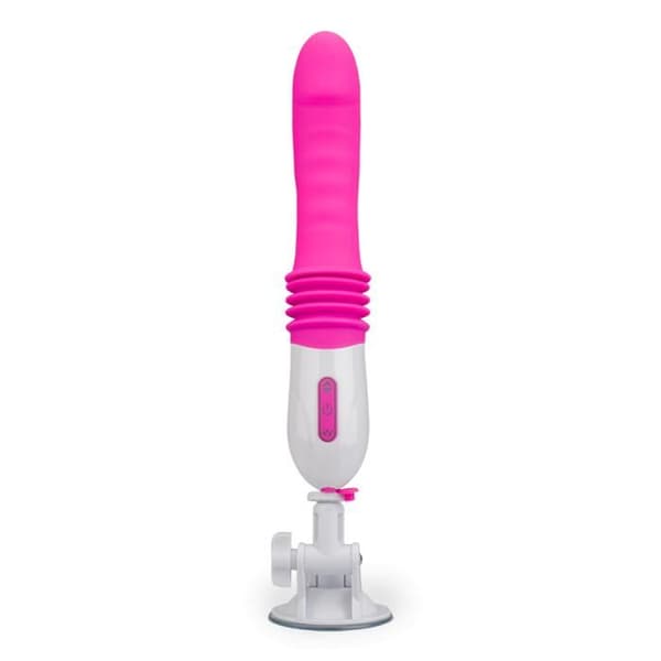 Lila sugkopp fram och tillbaka vibrator
