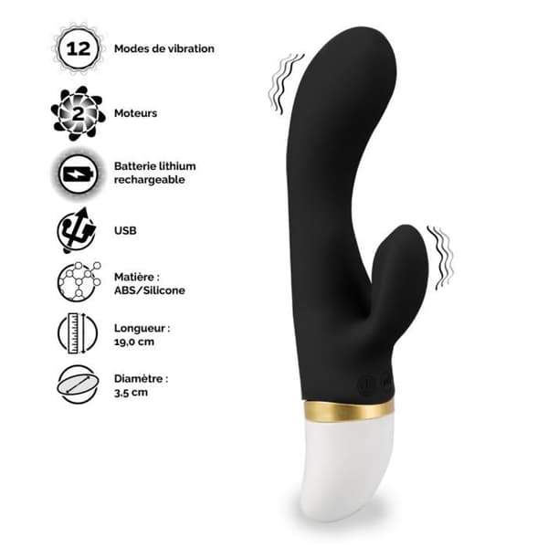 Härlig Black Rabbit Vibrator