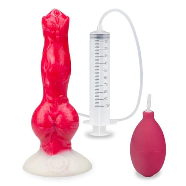 Rexxie hund sugkopp ejakulerande dildo