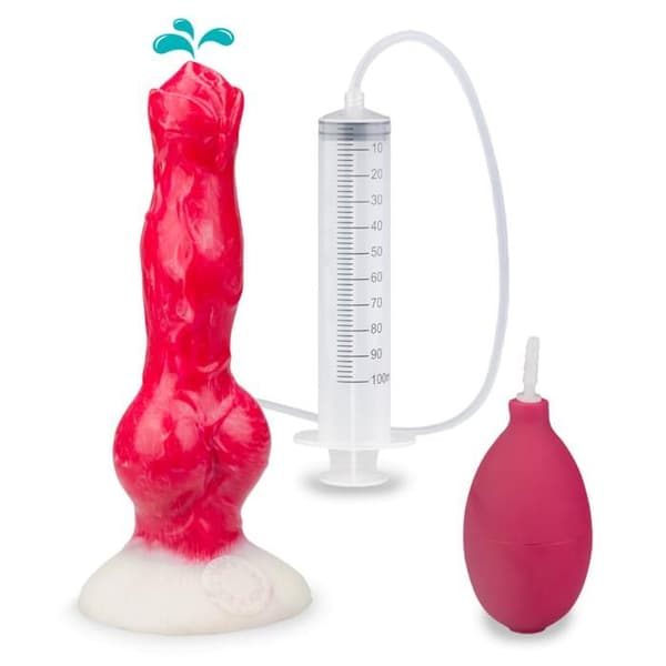 Rexxie hund sugkopp ejakulerande dildo