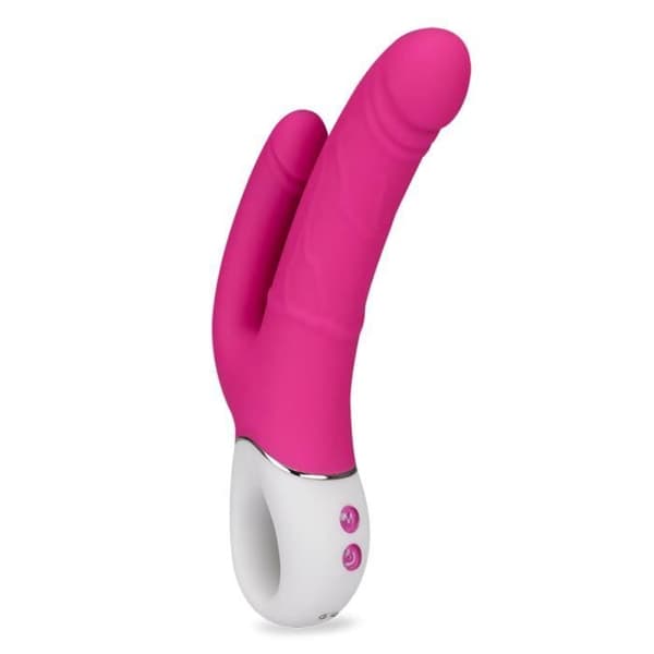 Jakiro Pink Double Dildo Vibrator