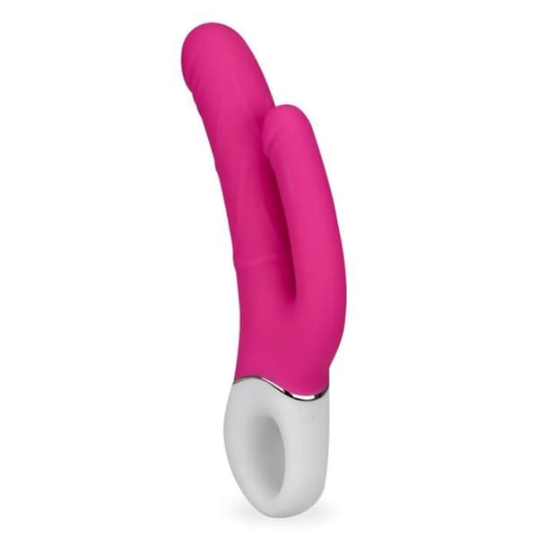 Jakiro Pink Double Dildo Vibrator
