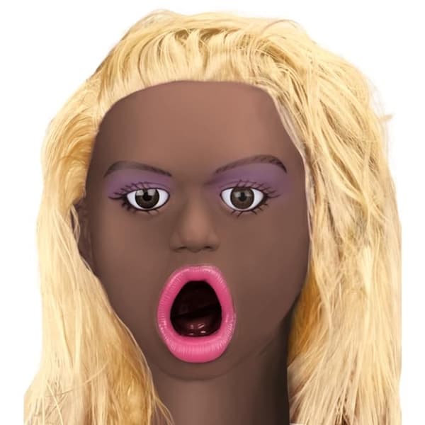Uppblåsbar Sexdocka Avsugning Blond