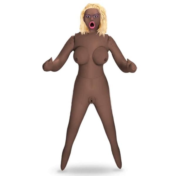 Uppblåsbar Sexdocka Avsugning Blond