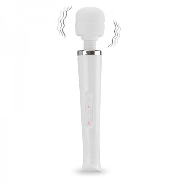 Vibro Fantasy Wand Kraftfull USB-Vit