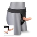 Miniatyrbild 2 av 4: Realistisk dubbel strap-on dildo Union Light Skin