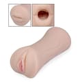 Miniatyrbild 1 av 4: Masturbator - Romy - Vaginal and Oral Sucker - Soft TPE - 19 cm Length - 7.7 cm Diameter