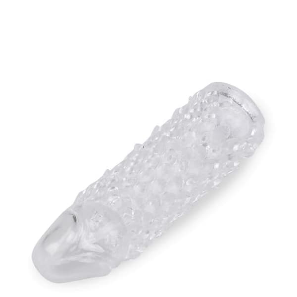 Penisförstorare - Nej - Drakskinn - 13,5 cm - Transparent - Vattentålig